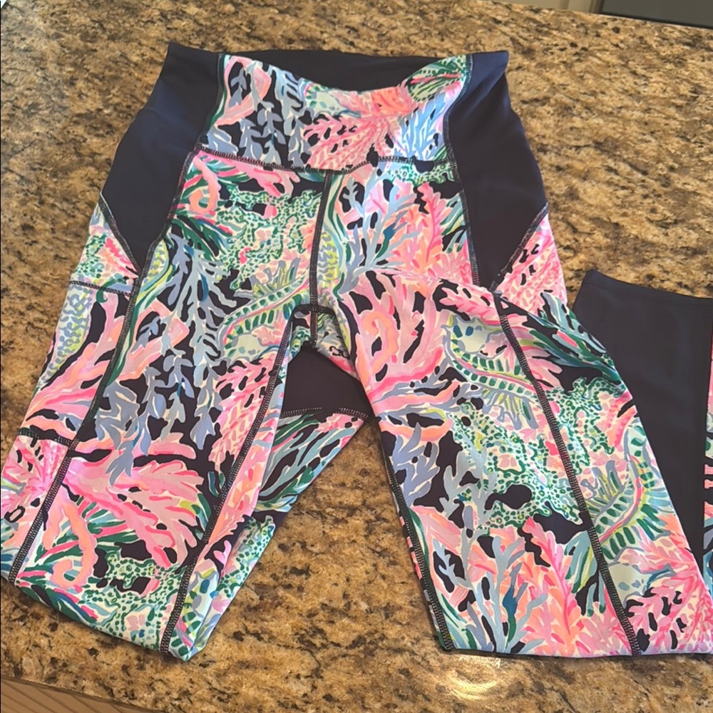Lilly Pulitzer Colorful Patterned Leggings
